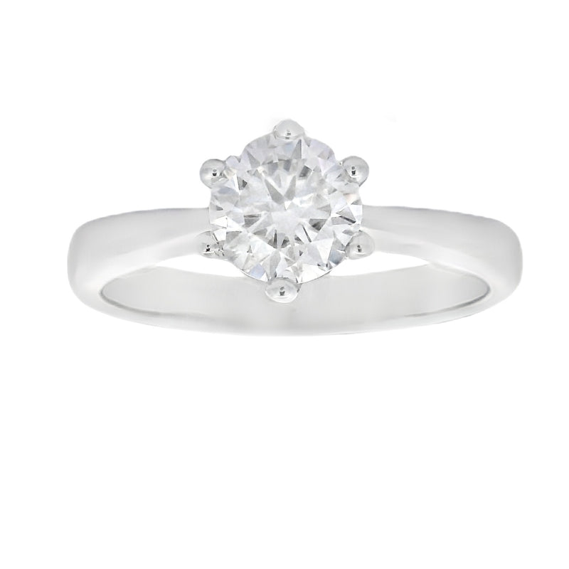 Natural .86ct Moissanite  Sterling Silver
