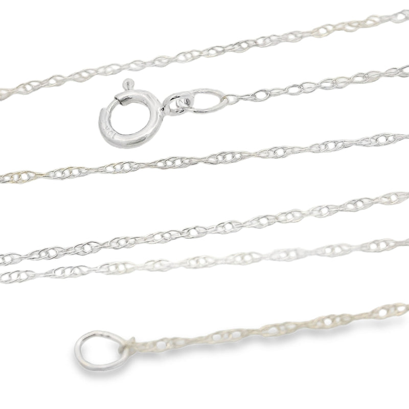 Womens chains 10KT White Gold