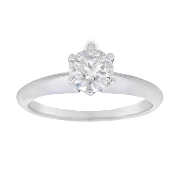 Natural .43ct Moissanite  Sterling Silver