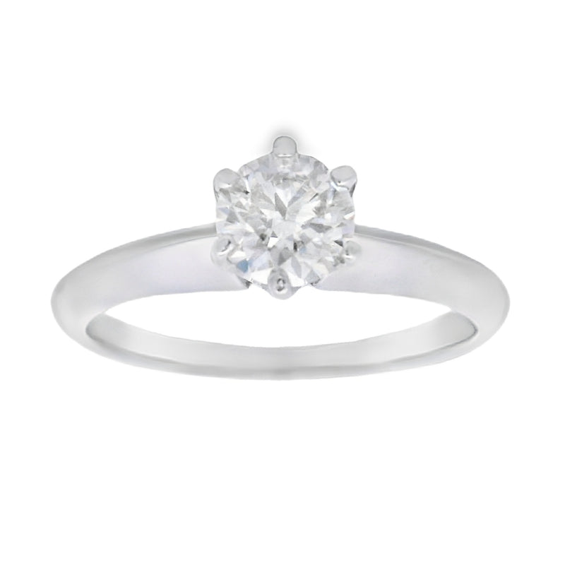 Natural .43ct Moissanite  Sterling Silver