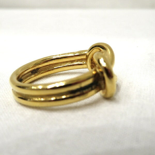 Hermes Atames Calf Gold Color Ring Ladies