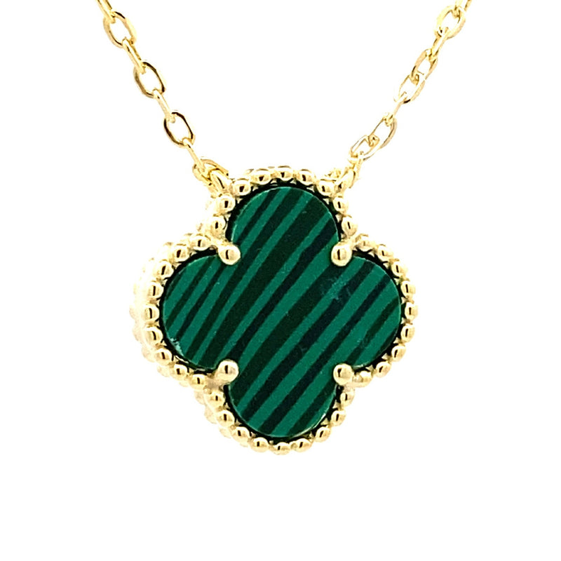 Natural Malachite Fashion Pendants Sterling Silver