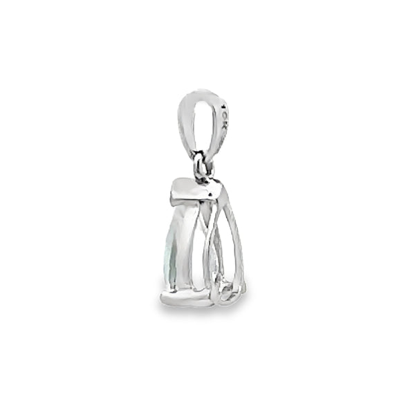 .70ct Aquamarine Fashion Pendants 10KT White Gold