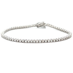 1.90ct Moissanite Tennis Bracelet Sterling Silver