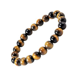 8MM Tiger Eye Bead Stretch Bracelet