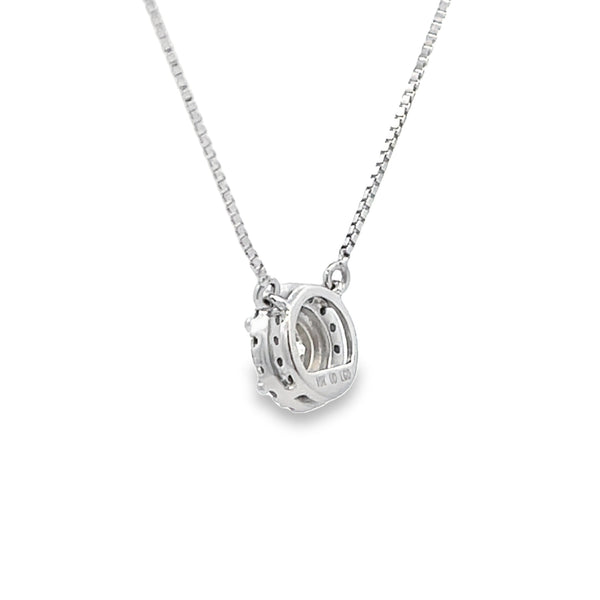 Lab Grown Diamond Fashion Pendants 10KT White Gold