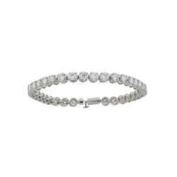 Lab Grown Diamond Tennis Bracelet 14KT White Gold