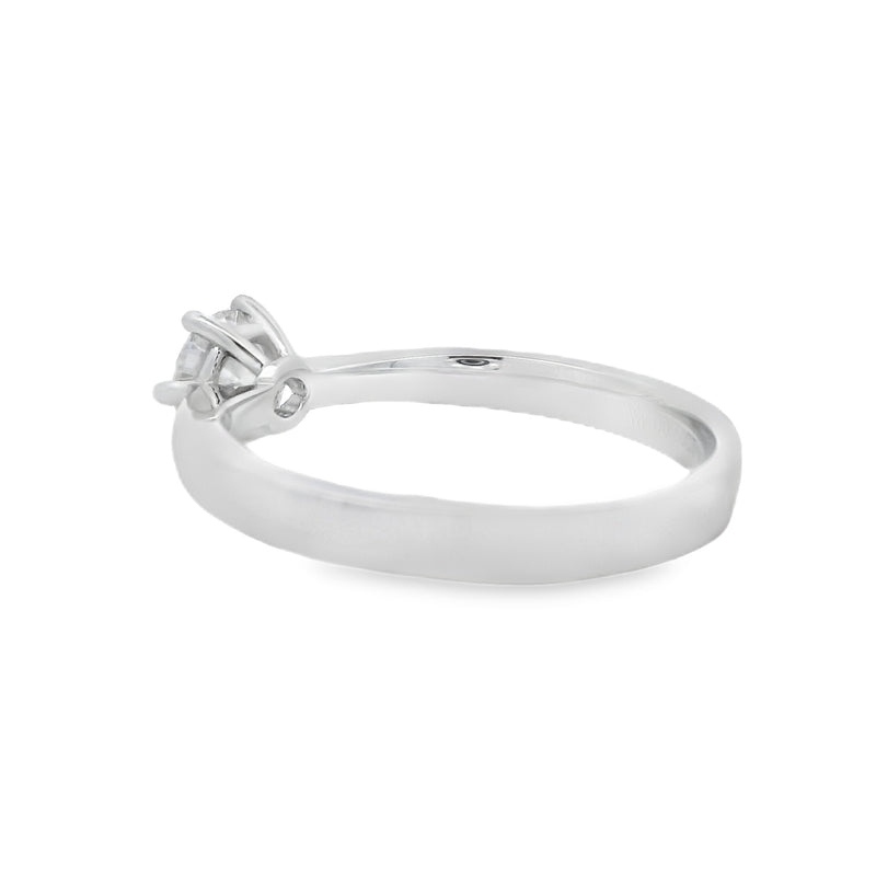 Genuine .43ct Moissanite  Sterling Silver