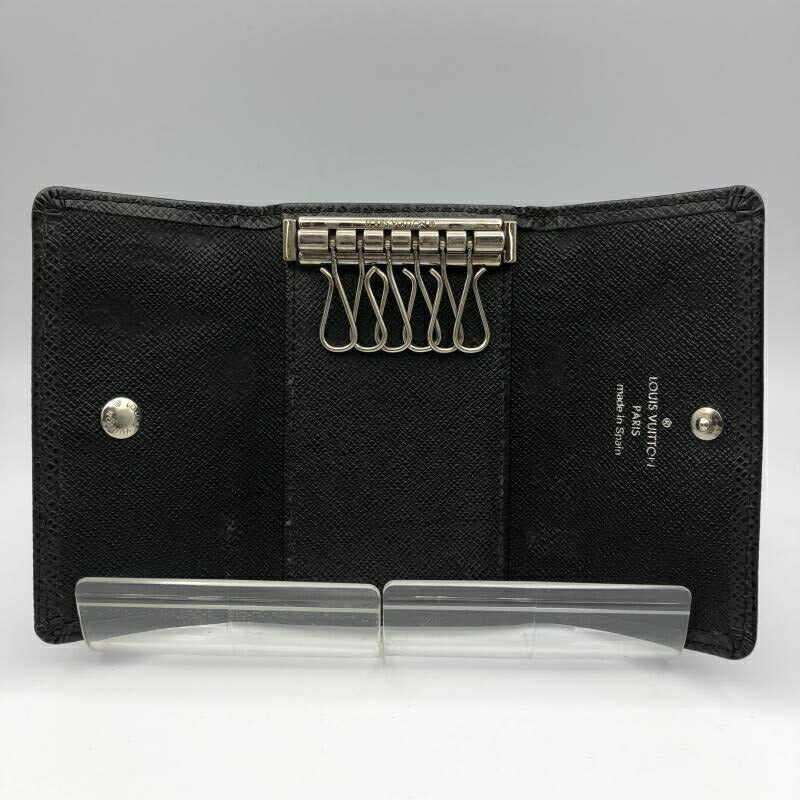 LOUIS VUITTON Louis Vuitton M30532 Multikre 6 Taiga Black Key Case