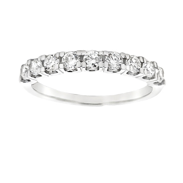 Lab Grown Diamond Wedding Band Ring 10KT White Gold