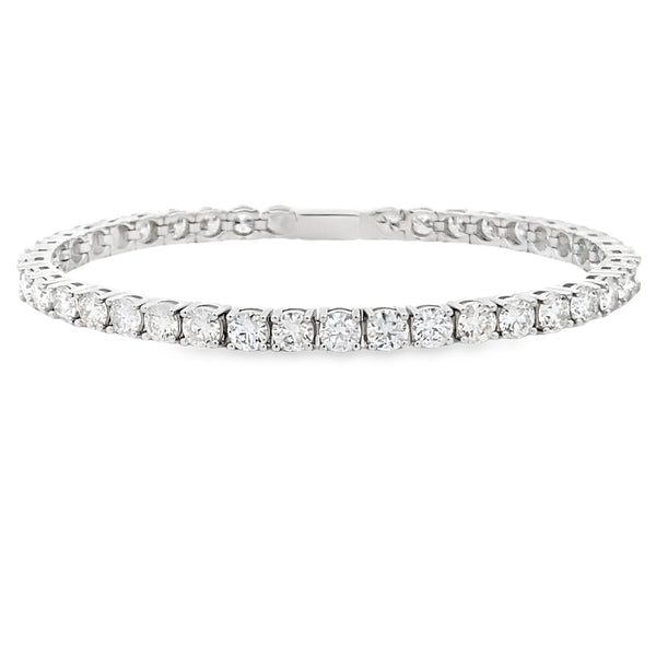 7.75ct Moissanite Tennis Bracelet Sterling Silver