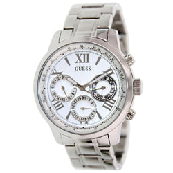 Guess Women's Multi-Function Silver Dial