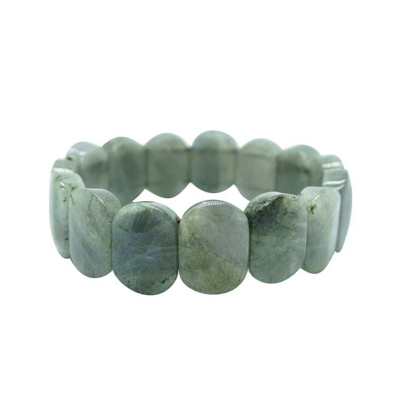 Natural Labradorite Stretch Bracelet