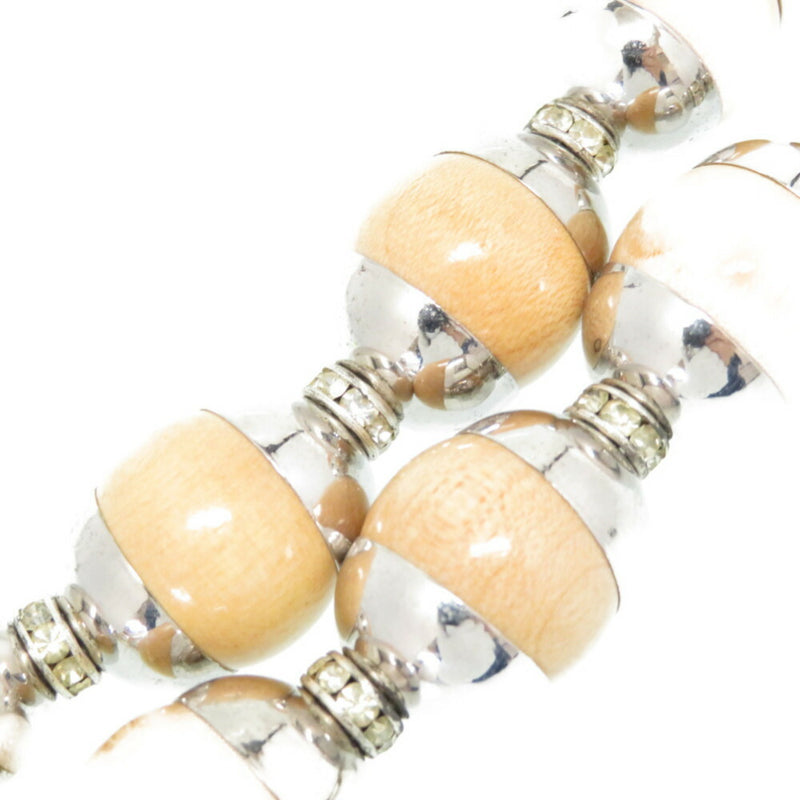 Yves Saint Laurent Wood Necklace Accessories Ladies