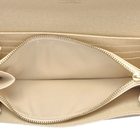 Louis Vuitton LOUIS VUITTON Purse with coins Portofeuil Sara Damier Azur N61735