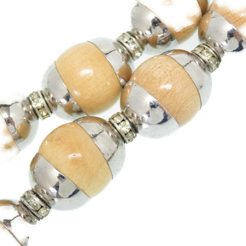 Yves Saint Laurent Wood Necklace Accessories Ladies