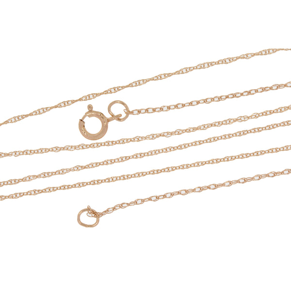 Womens chains 14KT Rose Gold