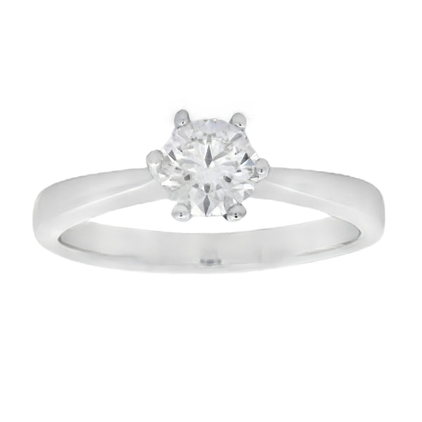 Genuine .43ct Moissanite  Sterling Silver