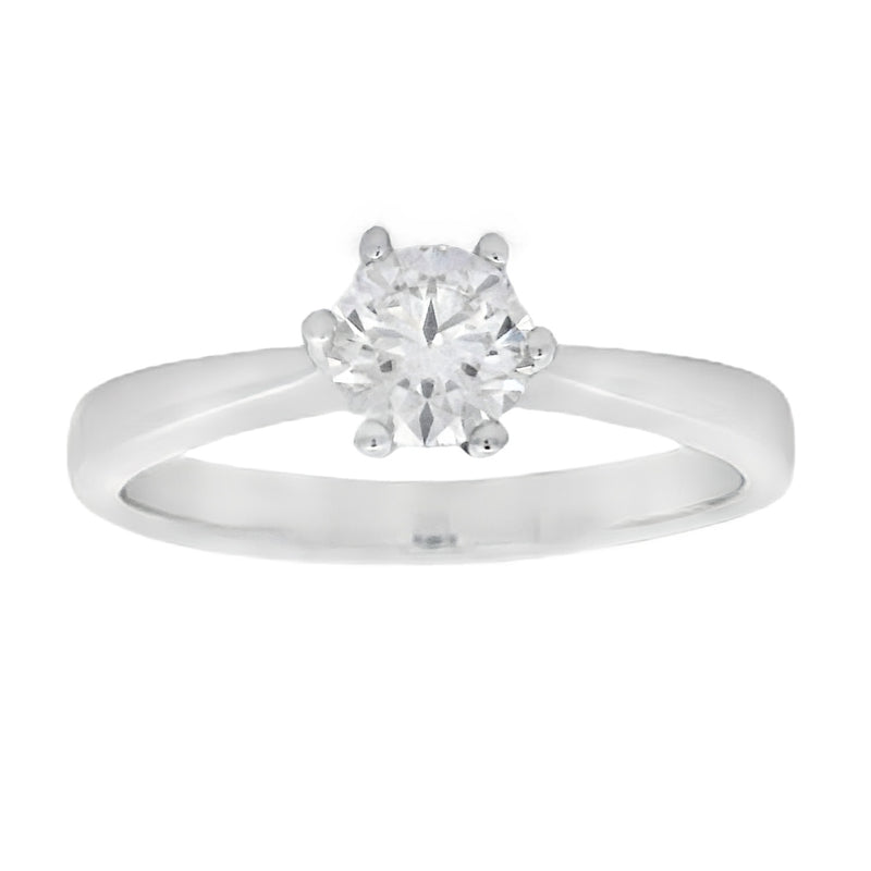 Genuine .43ct Moissanite  Sterling Silver