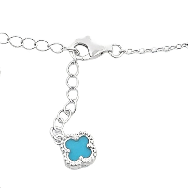 Natural Turquoise Bracelet Sterling Silver