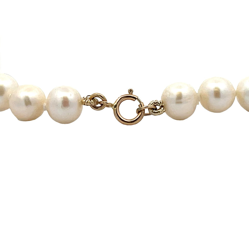 Genuine FW Pearl Bracelet 14KT Yellow Gold