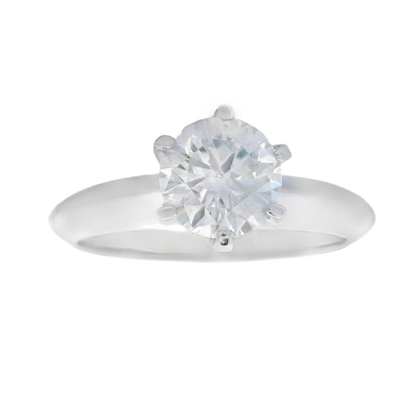 Natural .86ct Moissanite  Sterling Silver