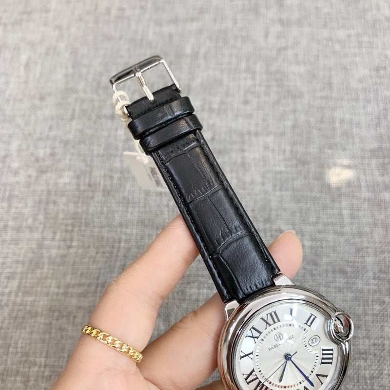 Luxury Leather Simple Couple Watch