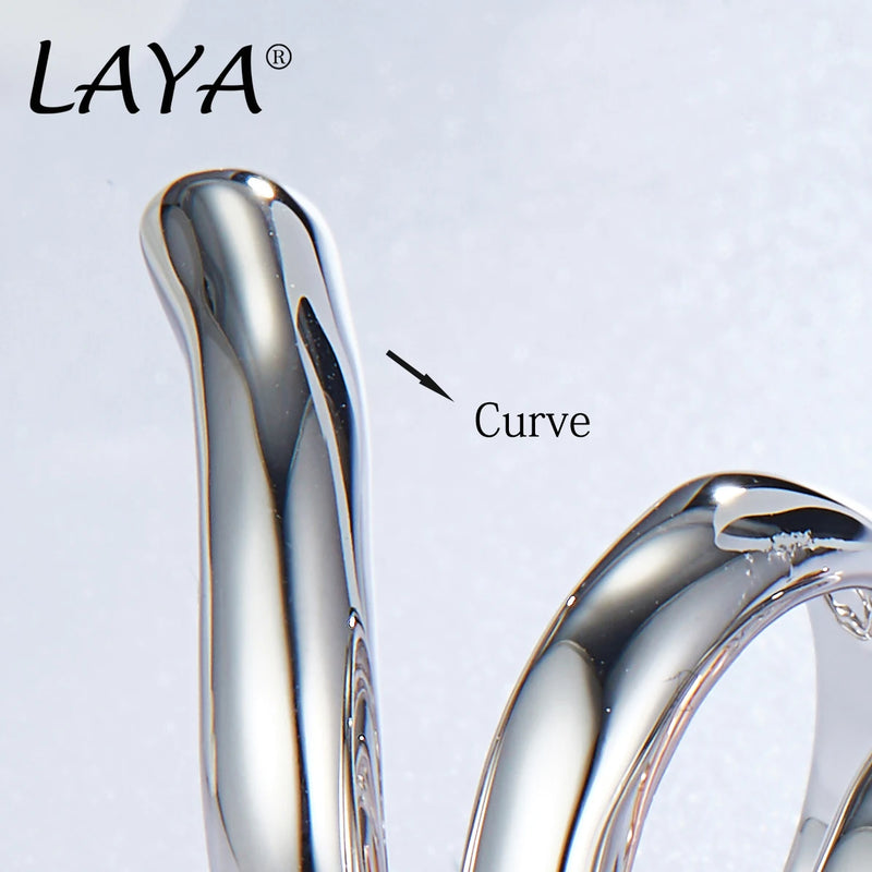 925 Sterling Silver Multi-Line Snake Retro Ring for Men and Women