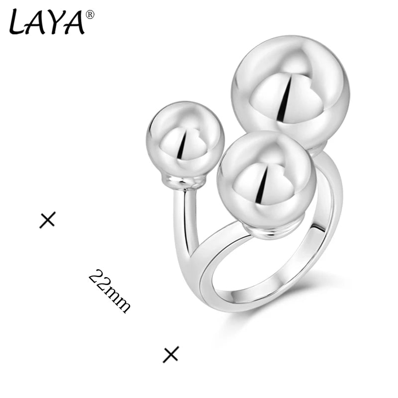 Sterling Silver Ball Ring for Women