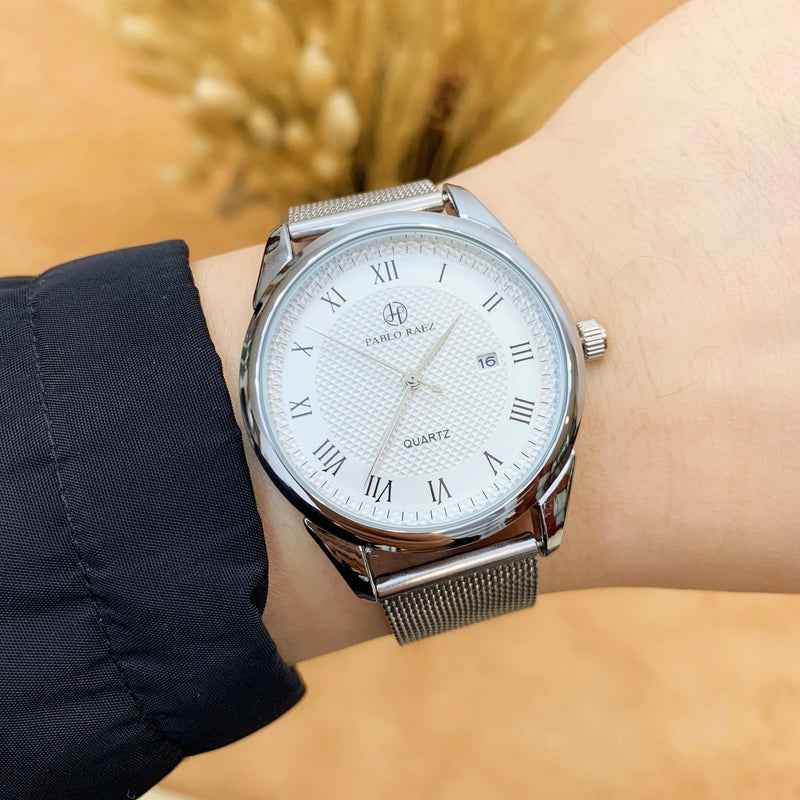 Luxury Casual Quartz Date Wristwatch