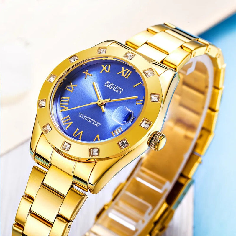 Stainless Steel Quartz Watch for Women