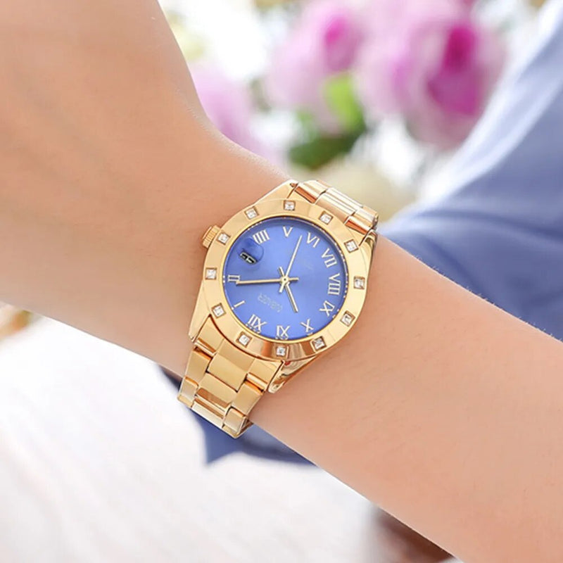 Stainless Steel Quartz Watch for Women