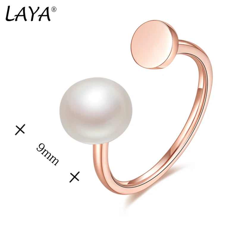 Sterling Silver Freshwater Pearl Ring for Women