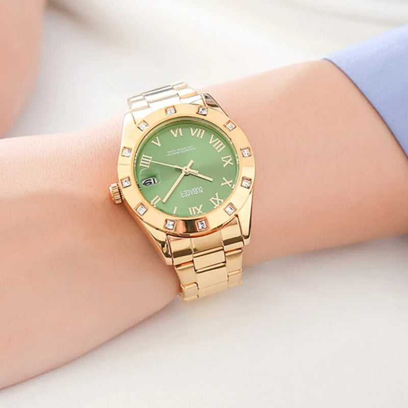 Stainless Steel Quartz Watch for Women