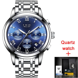 Stainless Steel Automatic Tourbillon Men's Watch