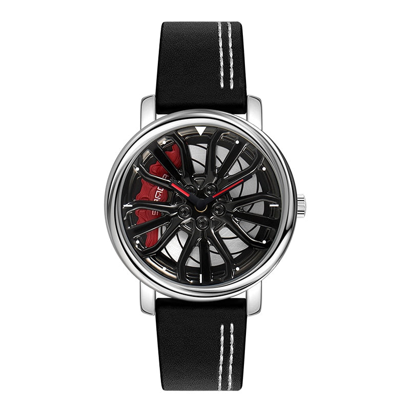 Stainless Steel Quartz Sports Watch with Cool Design for Men