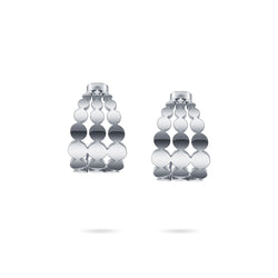 ENFASHION Dot Row Stud Earrings For Women Piercing Pendientes Stainless Steel Fashion Jewelry Gold Color Earring Gift E1242