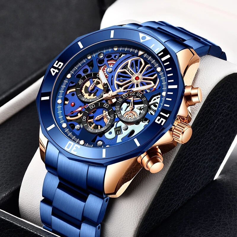 Stainless Steel Luxury Diver Watch for Men