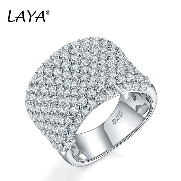 925 Sterling Silver Zircon Vintage Ring for Women