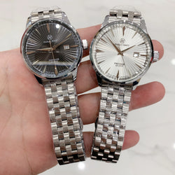 Business Steel Wristwatch for Men: Sleek, Waterproof, Luxury Timepiece. New. Simple, Casual, Fashionable Dress Clock.