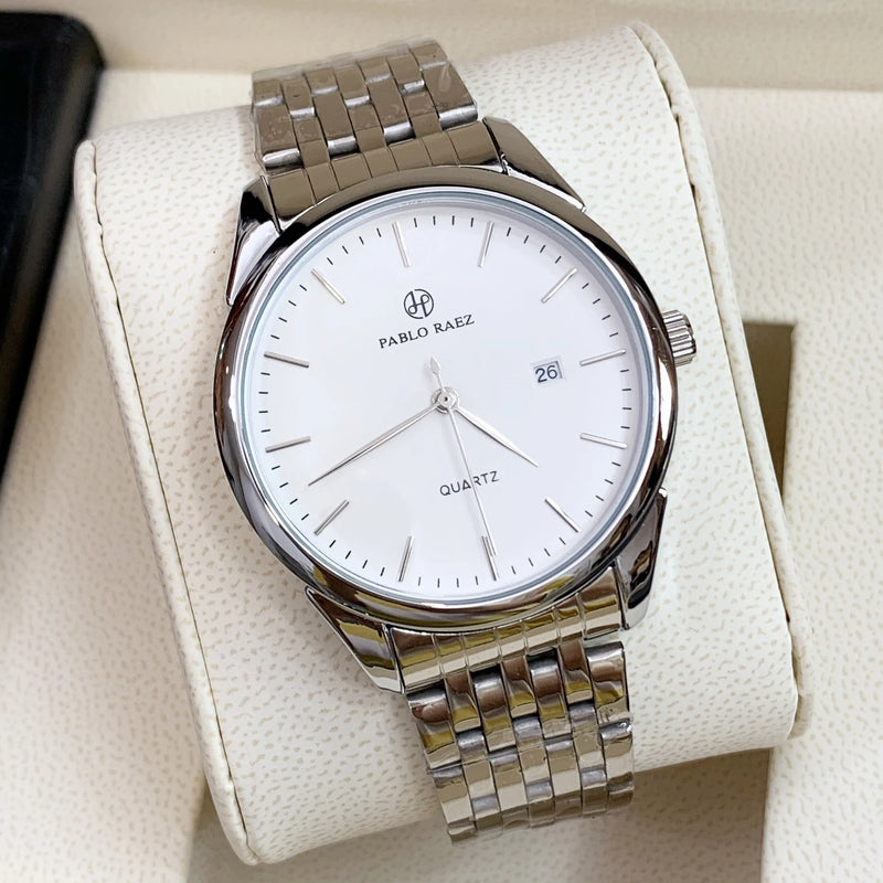 Elegant Simple Watch for Men: Luxury Quartz Wristwatch with Waterproof Design