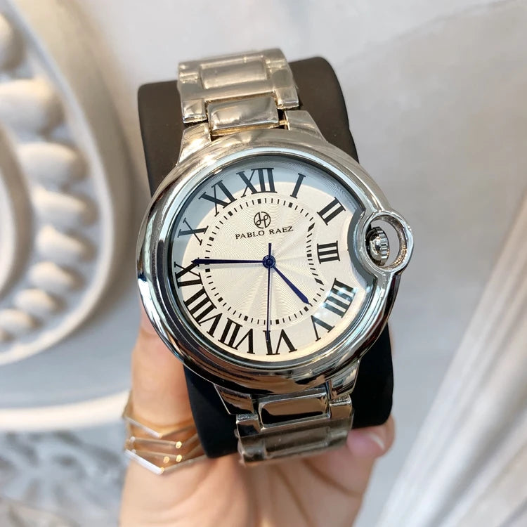 Classical Luxury Design Leisure Blue Watch for Men and Women