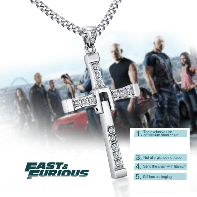 316L Stainless Steel Cross Pendant for Men