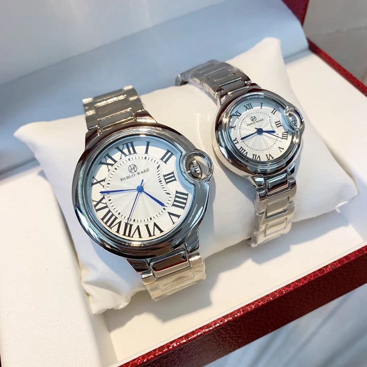 Classical Luxury Design Leisure Blue Watch for Men and Women