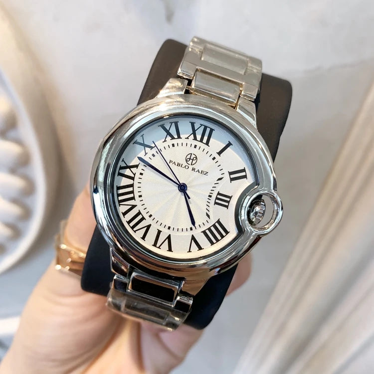 Classical Luxury Design Leisure Blue Watch for Men and Women