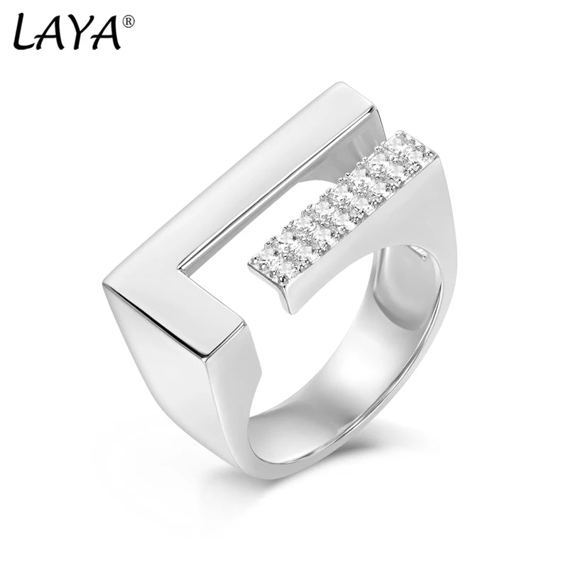 Sterling Silver Zircon Ring for Women