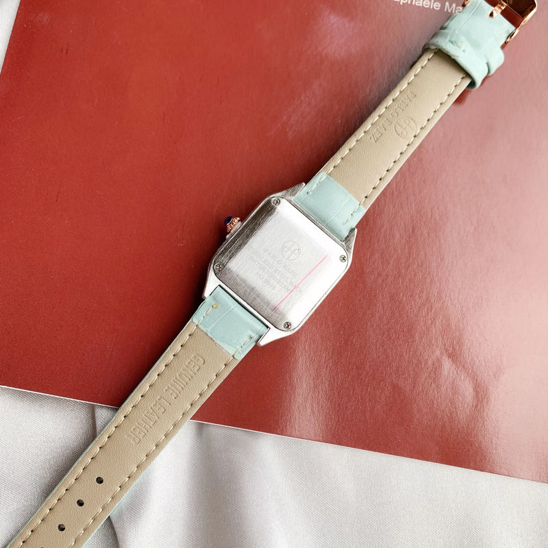 Luxury Square Women's Wristwatch with Japan Movement