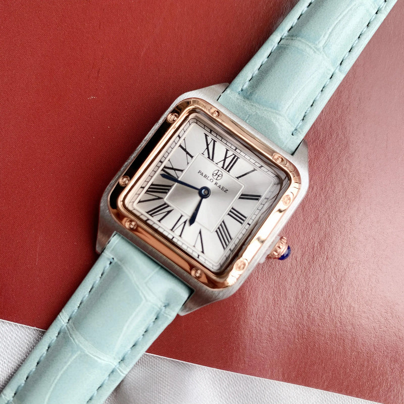 Luxury Square Women's Wristwatch with Japan Movement