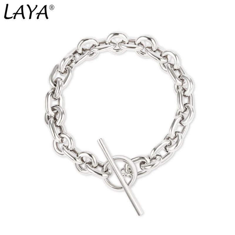 925 Sterling Silver Cuba Chain Bracelet for Women & Men