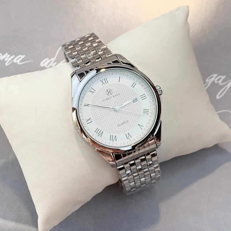 Luxury Casual Quartz Date Wristwatch